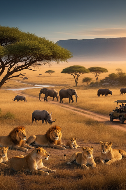 Safari en Tanzanie : quand partir pour observer les Big Five