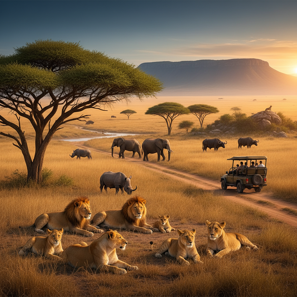 Safari en Tanzanie : quand partir pour observer les Big Five