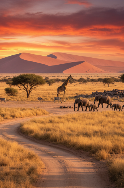 Safari en namibie : les meilleurs parcs à explorer