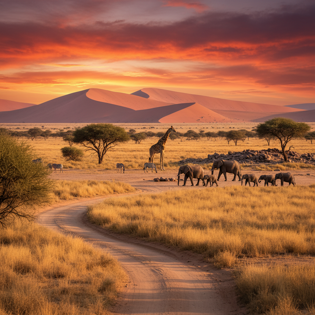 Safari en namibie : les meilleurs parcs à explorer