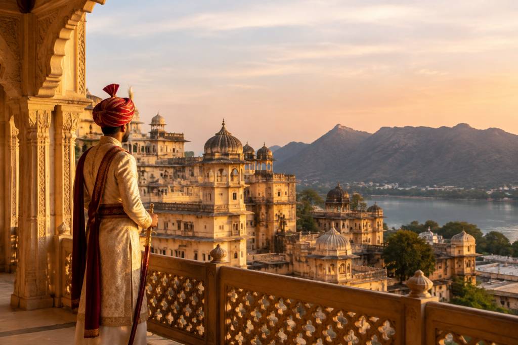 Inde maharaja : voyage au cœur des palais et traditions royales