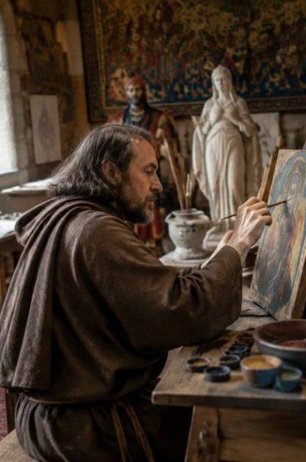 Artiste au moyen âge : rôles et techniques des créateurs médiévaux