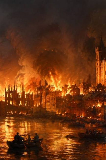 1666 à Londres : récit du grand incendie qui a changé la ville