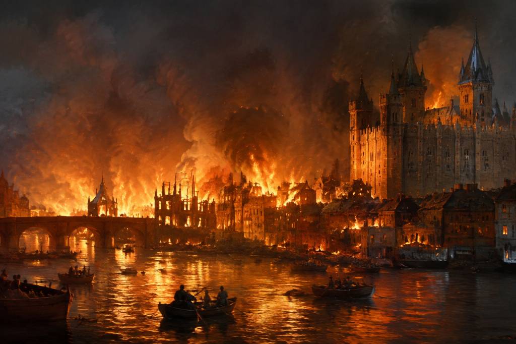 1666 à Londres : récit du grand incendie qui a changé la ville